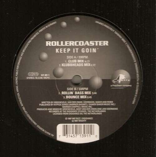 Cover Rollercoaster - Keep It Goin' (12) Schallplatten Ankauf