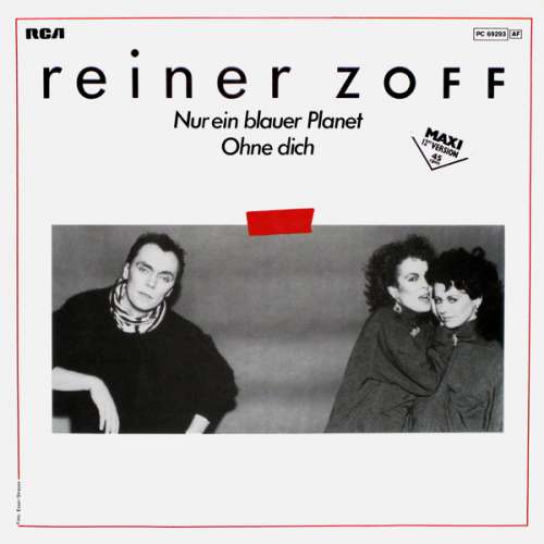 Cover Reiner Zoff* - Nur Ein Blauer Planet / Ohne Dich (12, Maxi) Schallplatten Ankauf