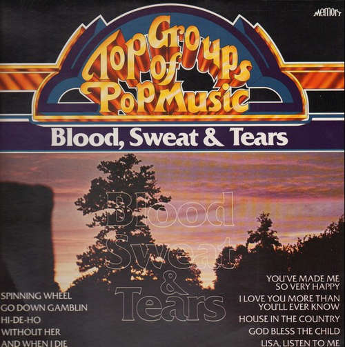 Cover Blood, Sweat & Tears* - Top Groups Of Pop Music (LP, Comp) Schallplatten Ankauf