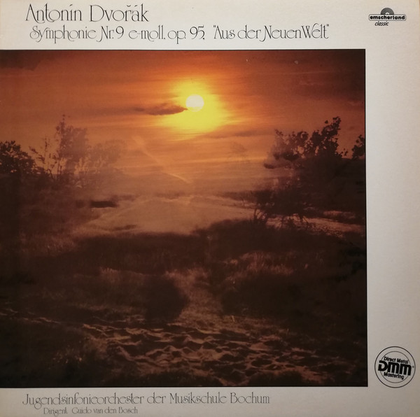 Cover Antonín Dvořák, Jugendsinfonieorchester Der Musikschule Bochum, Guido van den Bosch - Symphonie Nr. 9 E-moll, Op. 95 “Aus Der Neuen Welt“ (LP) Schallplatten Ankauf