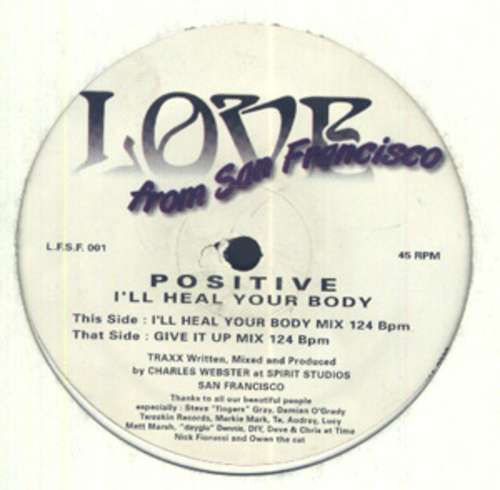 Cover Positive - I'll Heal Your Body (12) Schallplatten Ankauf