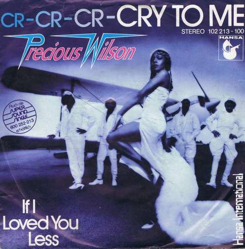 Bild Precious Wilson - Cr-Cr-Cr-Cry To Me (7, Single) Schallplatten Ankauf