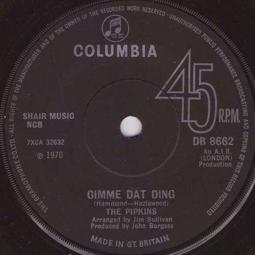 Bild The Pipkins - Gimme Dat Ding (7, Single, Sol) Schallplatten Ankauf