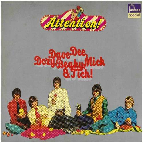 Cover Dave Dee, Dozy, Beaky, Mick & Tich - Attention! Dave Dee, Dozy, Beaky, Mick & Tich (LP, Comp, RE) Schallplatten Ankauf
