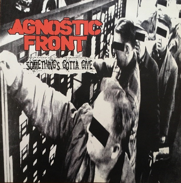 Cover Agnostic Front - Something's Gotta Give (LP, Album) Schallplatten Ankauf