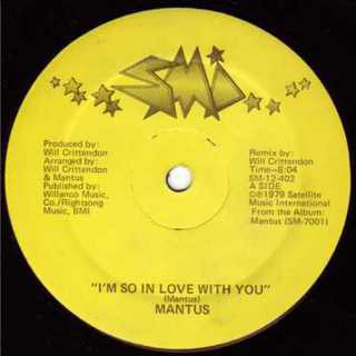 Cover Mantus - I'm So In Love With You (12) Schallplatten Ankauf
