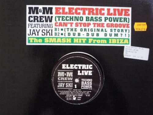 Cover M&M Crew Featuring Jay Ski - Electric Live / Can't Stop The Groove (12, Maxi) Schallplatten Ankauf