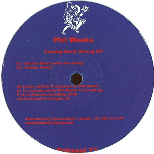 Cover Phil Weeks - Coming Back Strong EP (12, EP) Schallplatten Ankauf