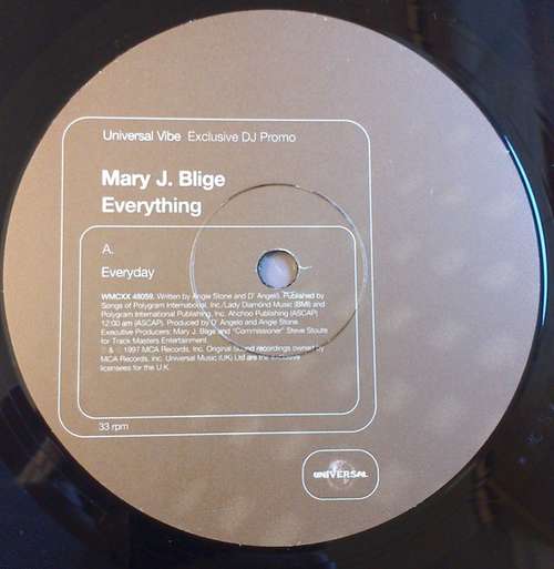 Bild Mary J. Blige - Everything (12, Promo) Schallplatten Ankauf