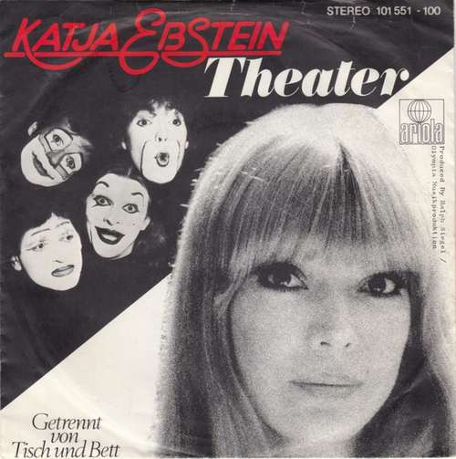 Cover Katja Ebstein - Theater (7, Single) Schallplatten Ankauf