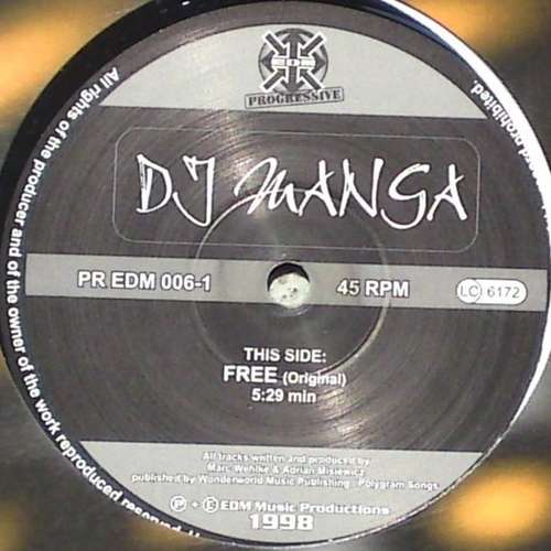 Cover DJ Manga - Free (12) Schallplatten Ankauf