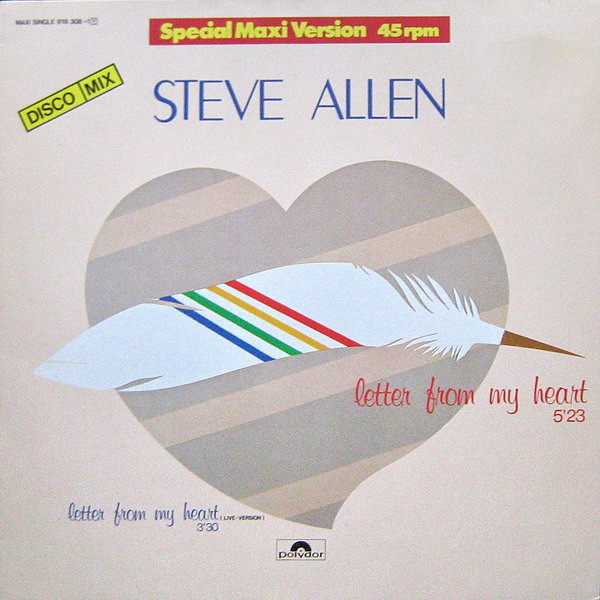 Bild Steve Allen - Letter From My Heart (12, Maxi) Schallplatten Ankauf