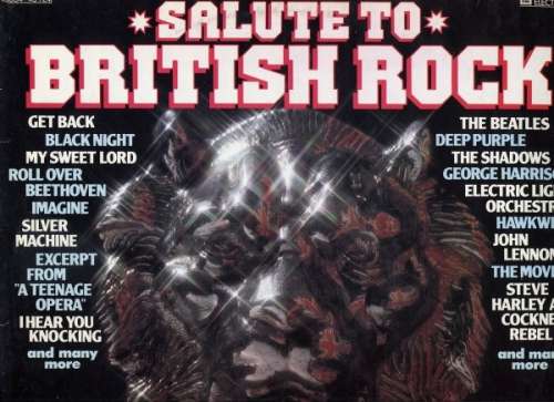 Cover Various - Salute To British Rock (LP, Comp) Schallplatten Ankauf