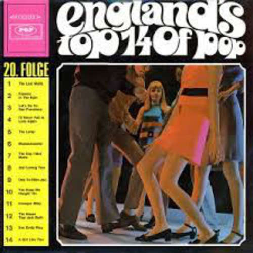 Cover Various - England's Top 14 Of Pop, 20. Folge (LP, Comp) Schallplatten Ankauf