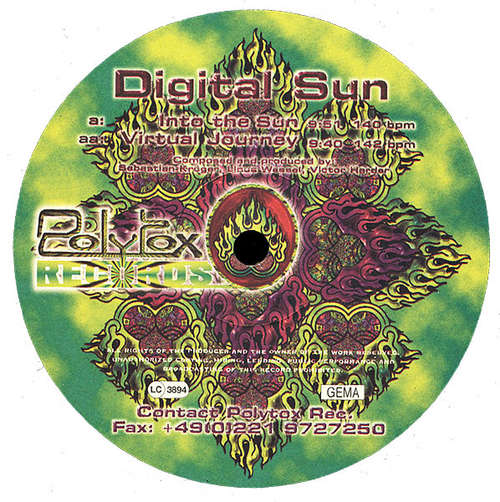 Cover Digital Sun - Into The Sun / Virtual Journey (12) Schallplatten Ankauf