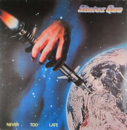 Cover Status Quo - Never Too Late (LP, Album) Schallplatten Ankauf