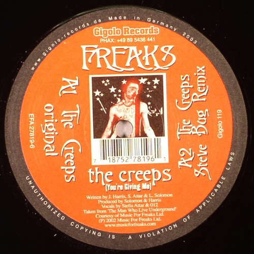 Cover Freaks - The Creeps (You're Giving Me) (12) Schallplatten Ankauf