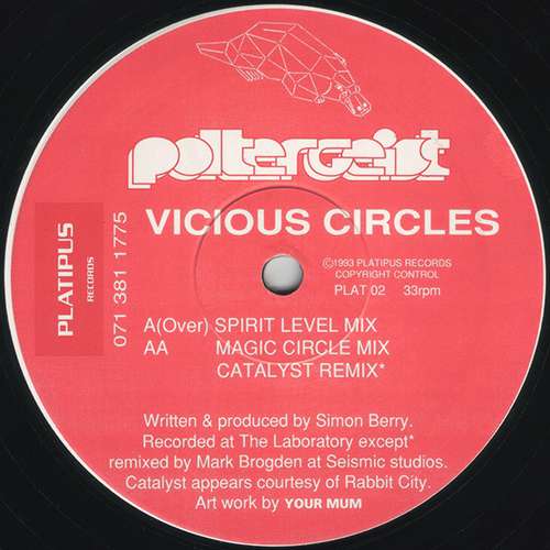 Cover Poltergeist - Vicious Circles (12) Schallplatten Ankauf
