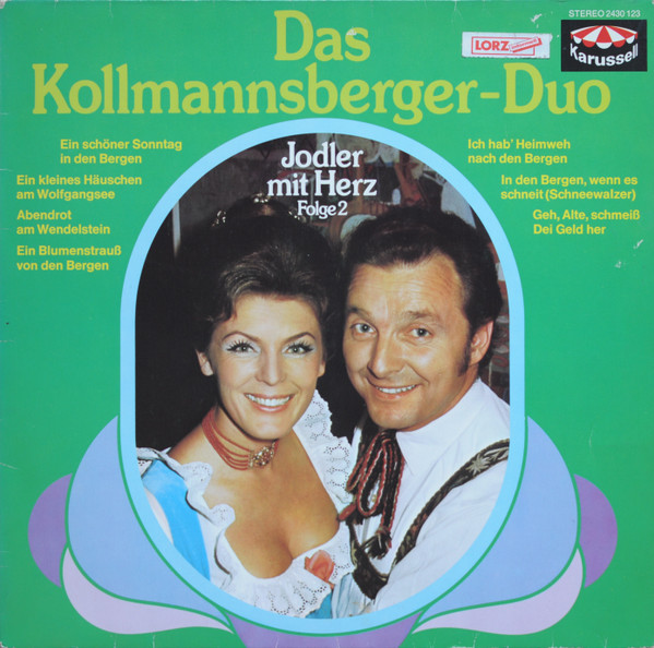 Bild Das Kollmannsberger-Duo* - Jodler Mit Herz (Folge 2) (LP) Schallplatten Ankauf