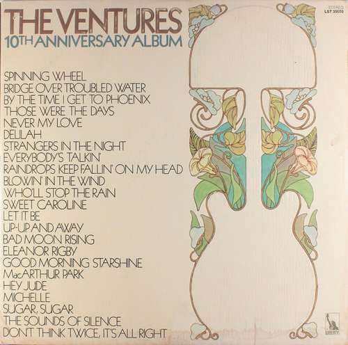 Cover The Ventures - 10th Anniversary Album (2xLP, Album, All) Schallplatten Ankauf
