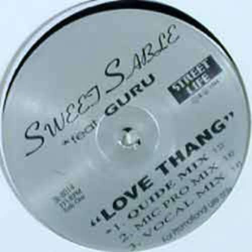 Cover Sweet Sable - Love Thang (12, Promo) Schallplatten Ankauf