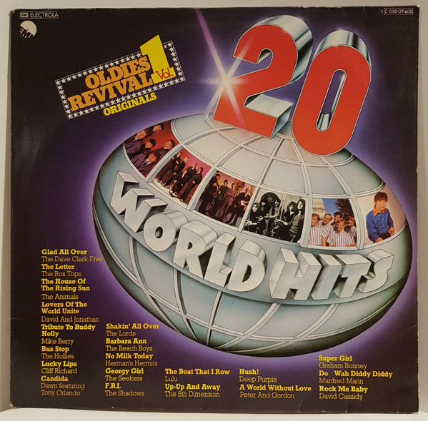 Bild Various - 20 World Hits - Oldies Revival Vol. 1 (LP, Comp) Schallplatten Ankauf