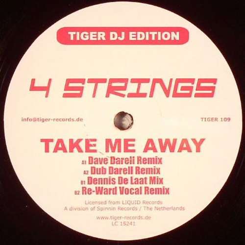 Cover 4 Strings - Take Me Away (12) Schallplatten Ankauf