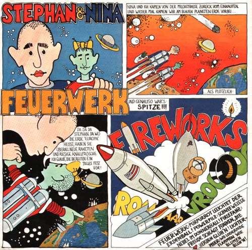 Cover Stephan* & Nina (13) - Feuerwerk / Fireworks (7, Single) Schallplatten Ankauf