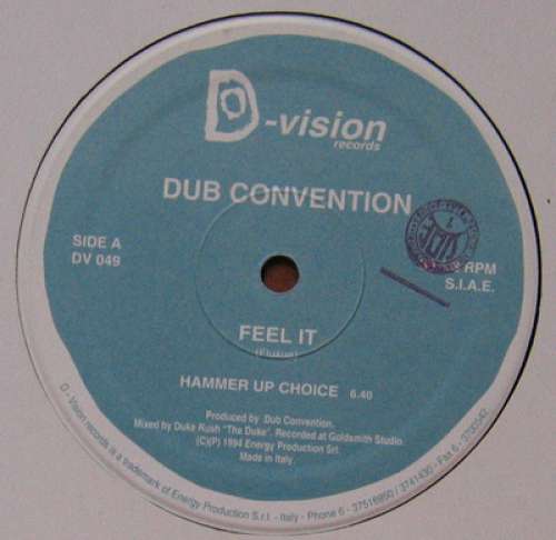 Cover Dub Convention - Feel It (12) Schallplatten Ankauf