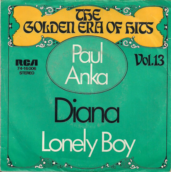 Cover Paul Anka - Diana / Lonely Boy (7, Single) Schallplatten Ankauf