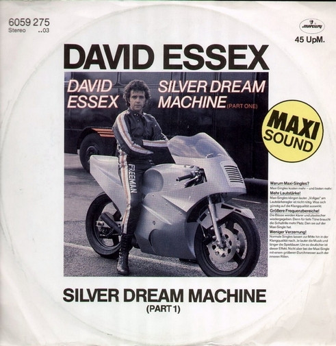 Cover David Essex - Silver Dream Machine (12) Schallplatten Ankauf