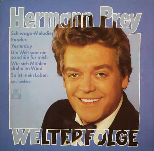 Cover Hermann Prey - Welterfolge (LP) Schallplatten Ankauf