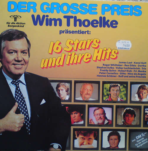 Cover Various - Der Grosse Preis - Wim Thoelke Präsentiert: 16 Stars Und Ihre Hits (LP, Comp) Schallplatten Ankauf
