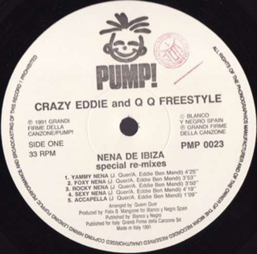 Cover Nena De Ibiza (Girl Of Ibiza) (Ibiza-Sound Special Re-Mixes) Schallplatten Ankauf