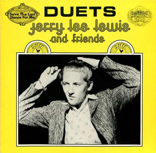 Cover Jerry Lee Lewis And Friends - Duets (LP, Album, Yel) Schallplatten Ankauf