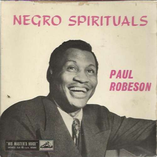 Cover Paul Robeson - Negro Spirituals (7, EP, RP) Schallplatten Ankauf