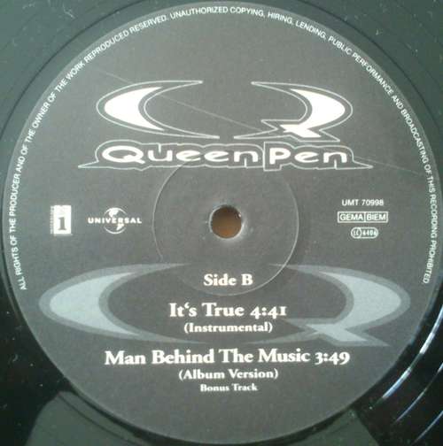 Cover QueenPen* - It's True (12) Schallplatten Ankauf