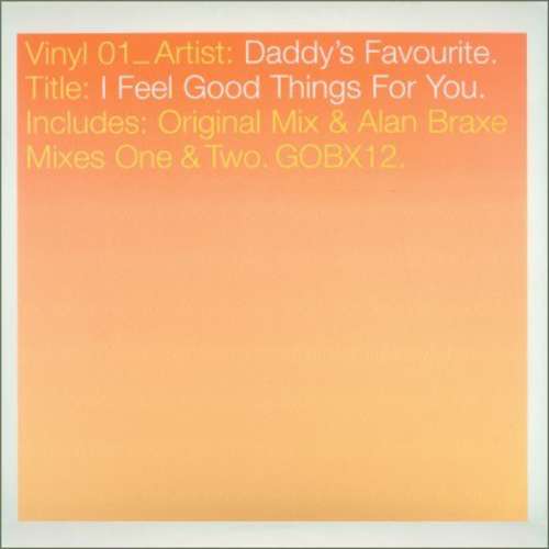 Cover Daddy's Favourite - I Feel Good Things For You (1 of 2)  (12) Schallplatten Ankauf