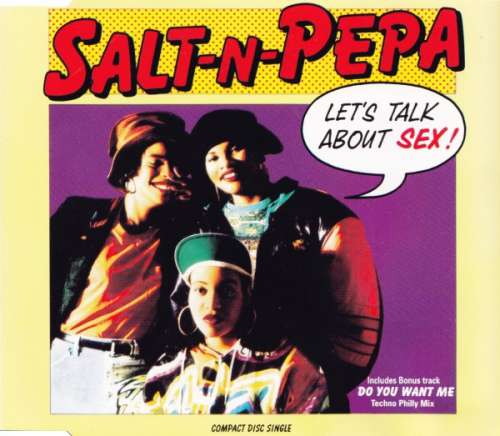 Cover Salt-N-Pepa* - Let's Talk About Sex! (CD, Single) Schallplatten Ankauf