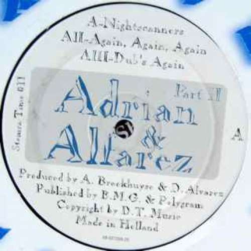 Cover Adrian & Alfarez - Part II (12) Schallplatten Ankauf