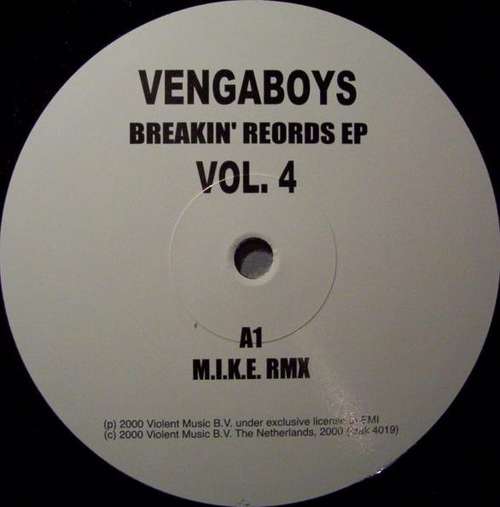 Cover Vengaboys - Breakin' Records EP Vol. 4 (12, EP) Schallplatten Ankauf