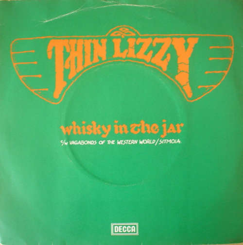Cover Thin Lizzy - Whisky In The Jar (7, Single, 5:4) Schallplatten Ankauf