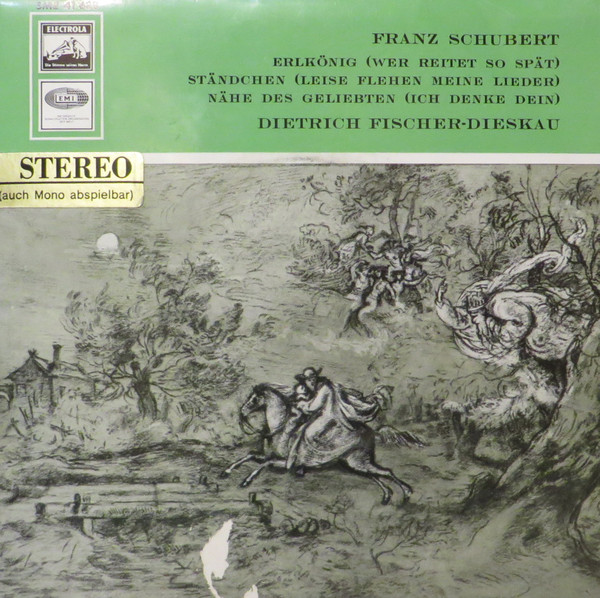 Cover Dietrich Fischer-Dieskau - Singt Lieder Von Franz Schubert (7, EP) Schallplatten Ankauf