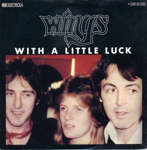 Bild Wings (2) - With A Little Luck (7, Single) Schallplatten Ankauf