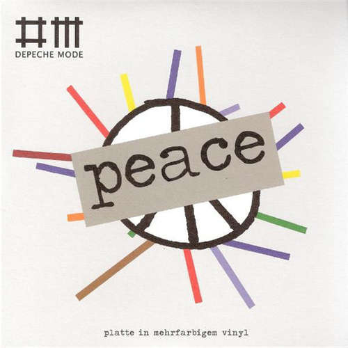 Cover Depeche Mode - Peace (7, Single, Ltd, Num, Gre) Schallplatten Ankauf