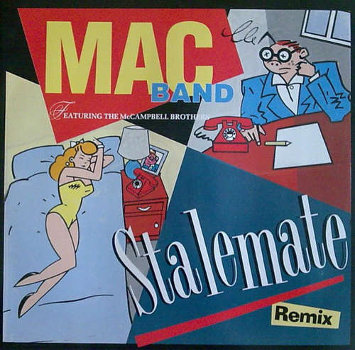 Cover Mac Band Featuring The McCampbell Brothers - Stalemate (12) Schallplatten Ankauf