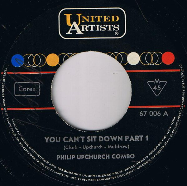 Cover Philip Upchurch Combo* - You Can't Sit Down (7, Single, Mono) Schallplatten Ankauf