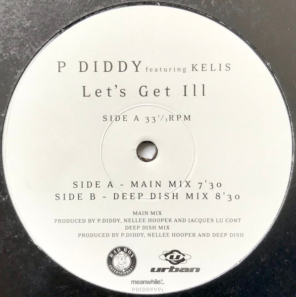 Bild P. Diddy Featuring Kelis - Let's Get Ill (12, Single, Promo) Schallplatten Ankauf