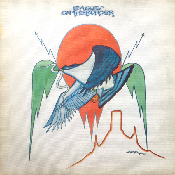 Bild Eagles - On The Border (LP, Album, tex) Schallplatten Ankauf