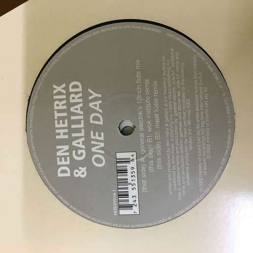 Cover Den Hetrix & Galliard - One Day (12) Schallplatten Ankauf